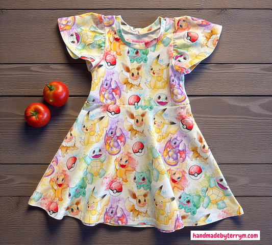 Pokemon Dress  - Size 2