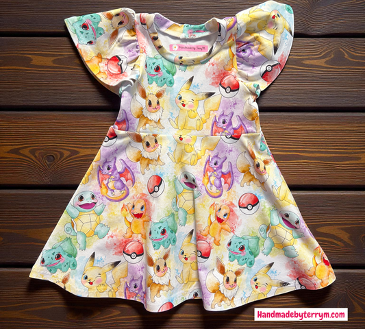 Pokemon Dress - Size 1