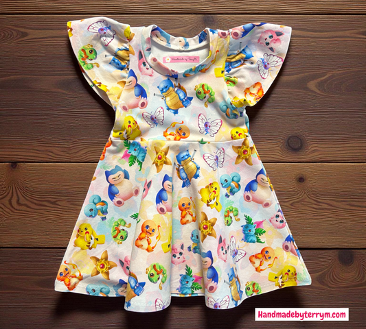 Baby Pokemon Dress - Size 1