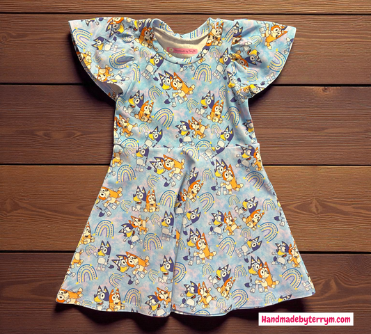 Bluey Dress - Size 3