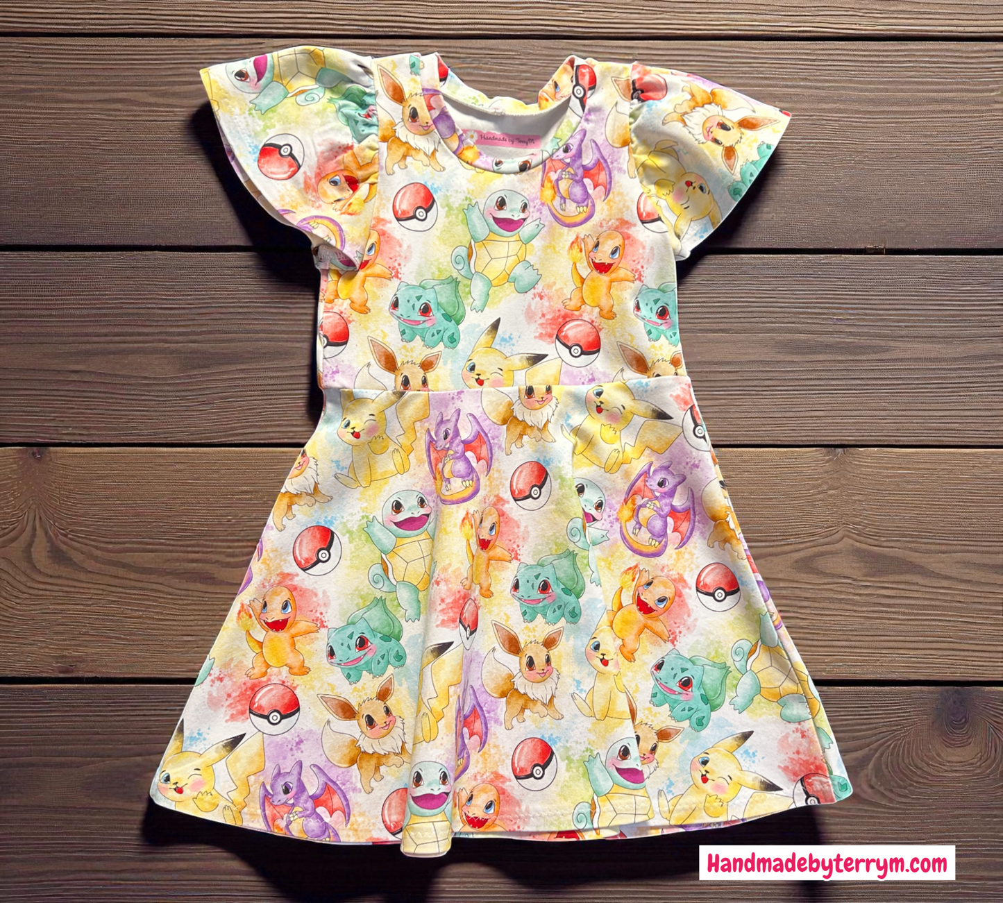 Pokemon Dress - Size 3
