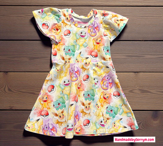 Pokemon Dress - Size 3
