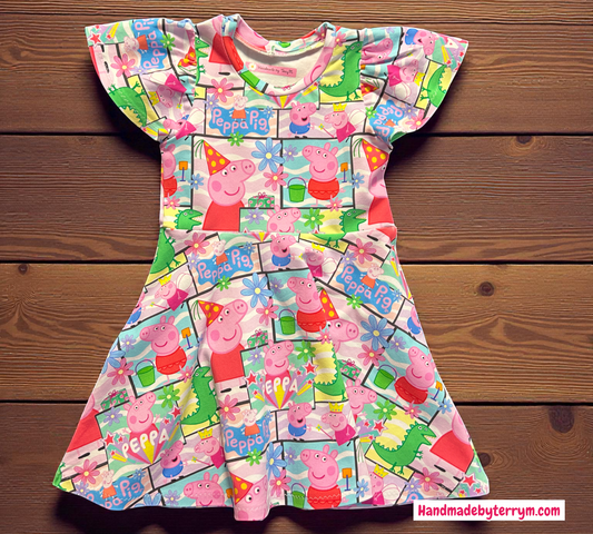 Peppa Dress - Size 3