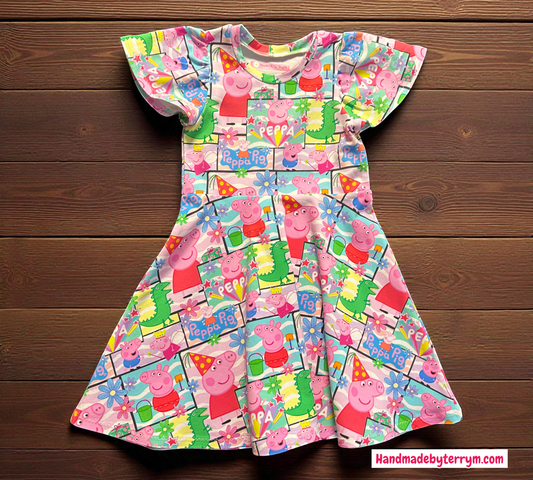 Peppa Pig Dress - Size 5