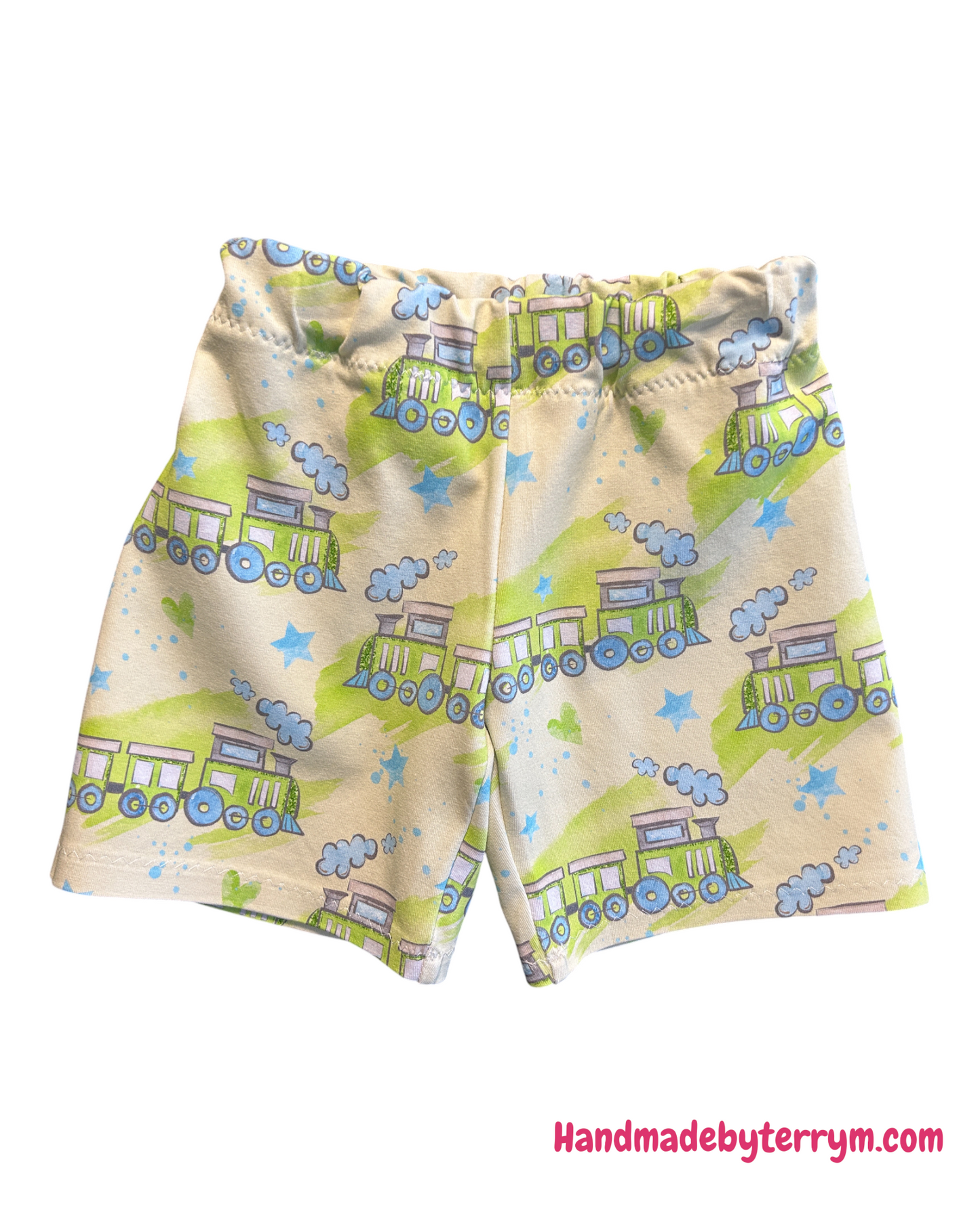 Train Tshirt & Shorts Set - Size 1