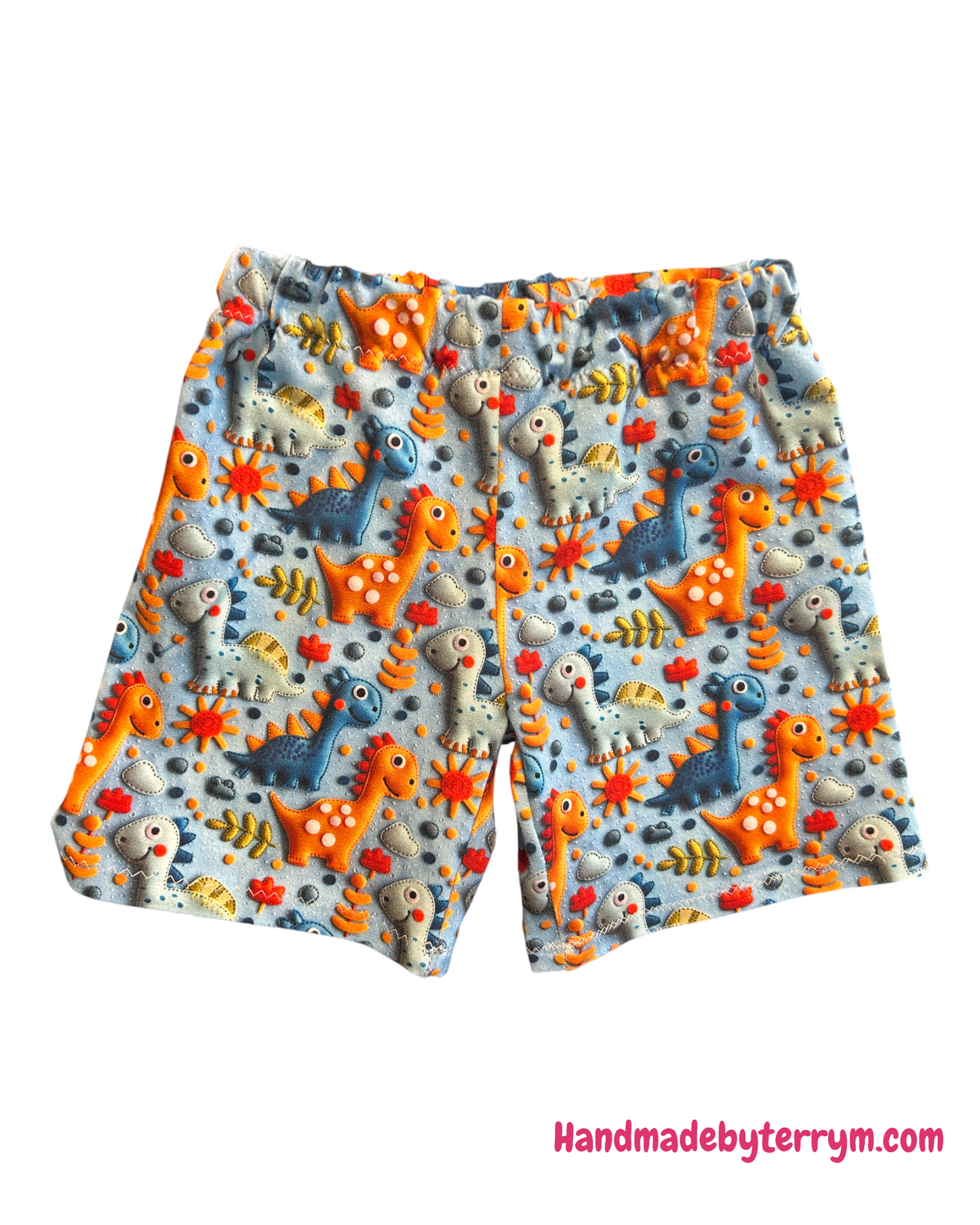 3D Dinosaur TShirt & Shorts Set - Size 1