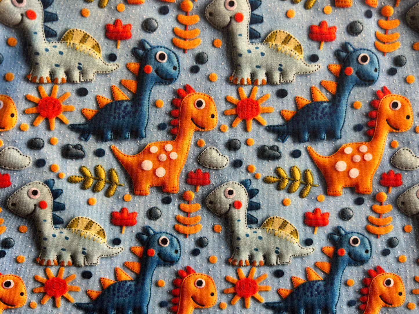 3D Dinosaur TShirt & Shorts Set - Size 1