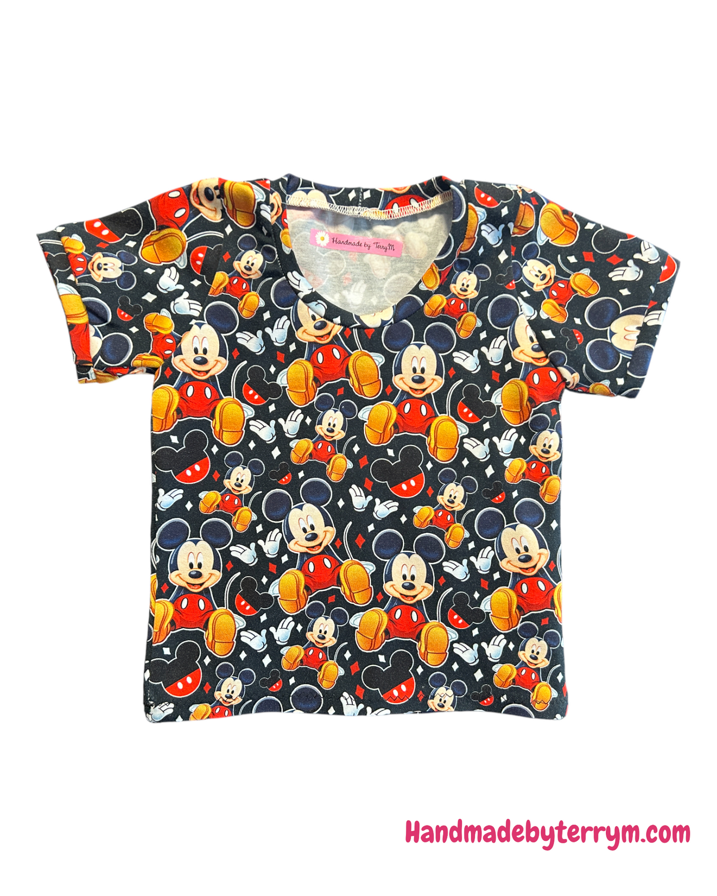 Mickey Tshirt & Shorts Set - Size 1