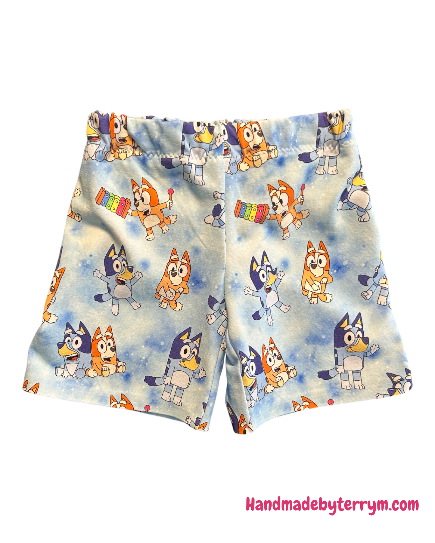 Blue Bluey Tshirt & Shorts Set - Size 1