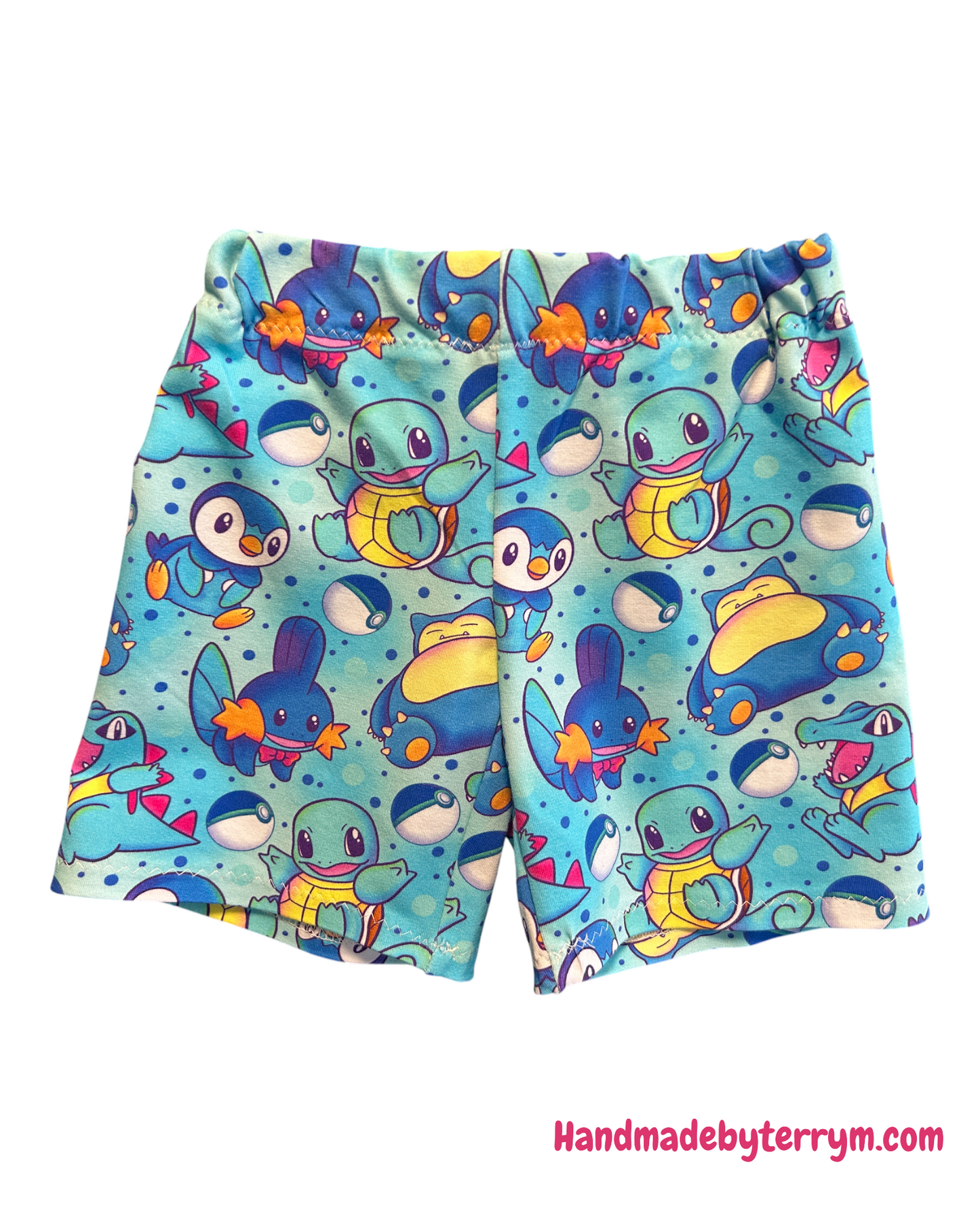 Blue Pokemon Tshirt & Shorts Set - Size 1