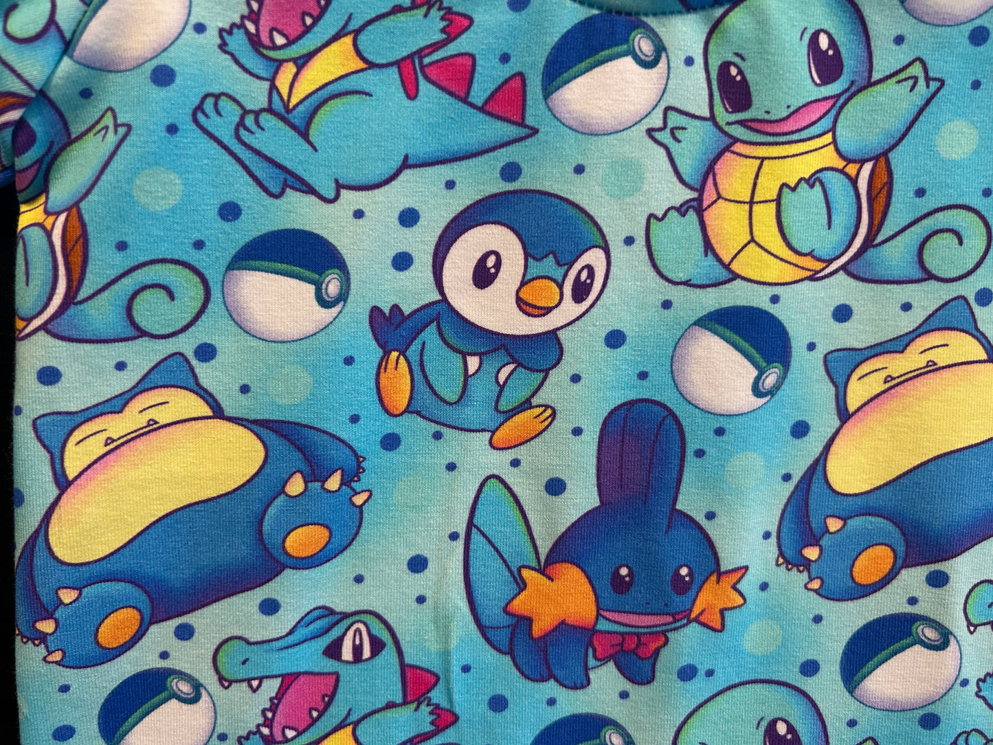 Blue Pokemon Tshirt & Shorts Set - Size 1