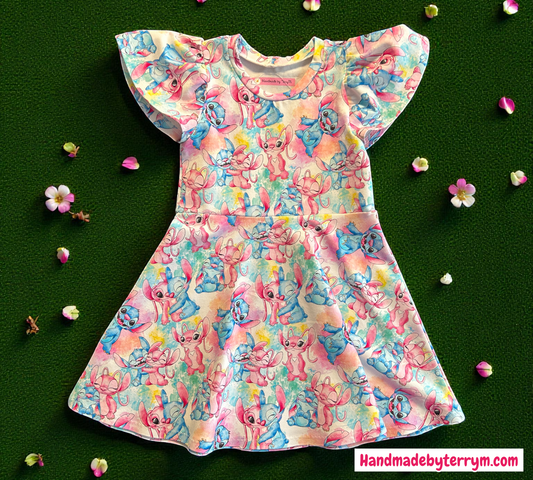 Angel & Stitch Dress - Size 3