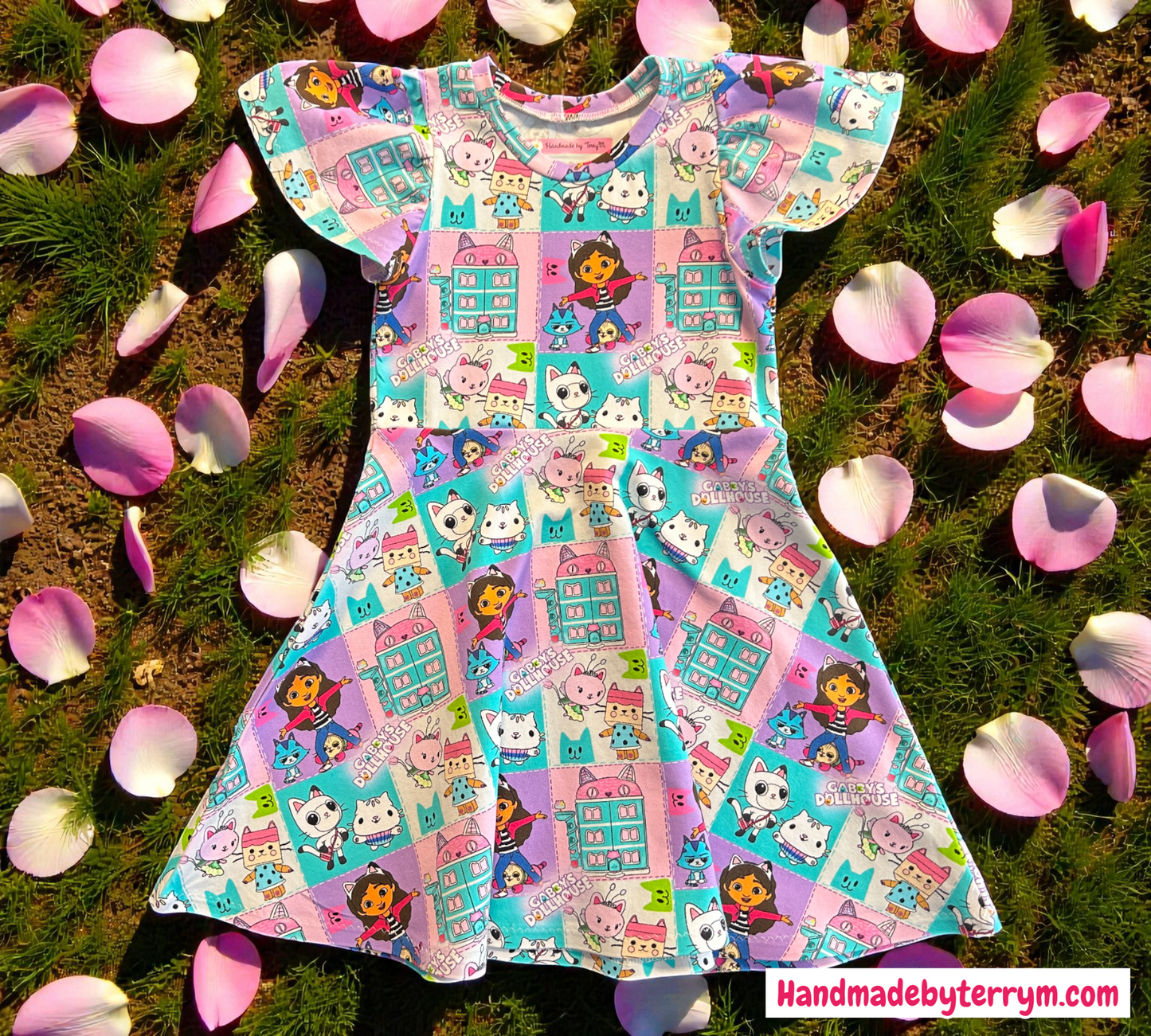 Patchwork Gabby Dress - Size 5