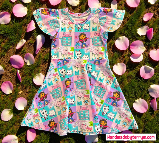 Patchwork Gabby Dress - Size 5