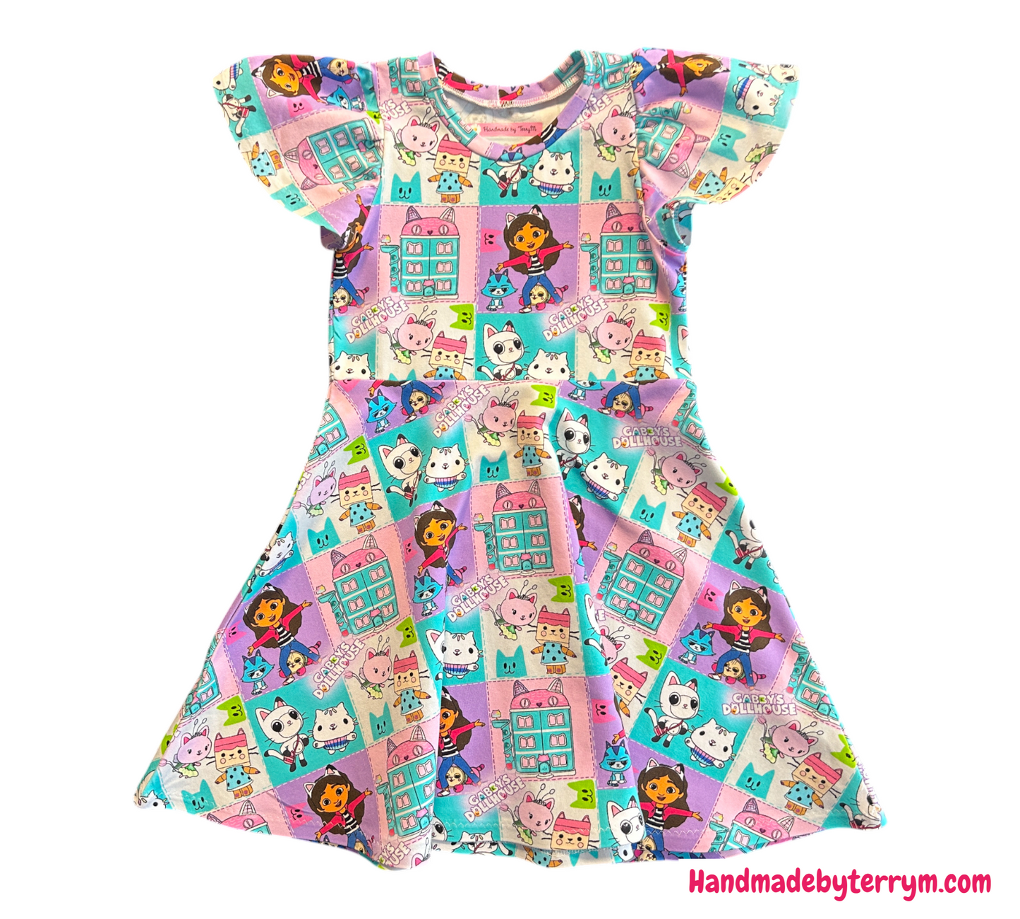 Patchwork Gabby Dress - Size 5
