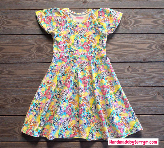 Bluey Dress - Size 7