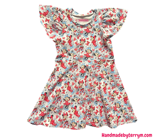 (1432) Sassy Mouse Dress - Size 3