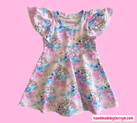 Unicorn Dress - Size 1