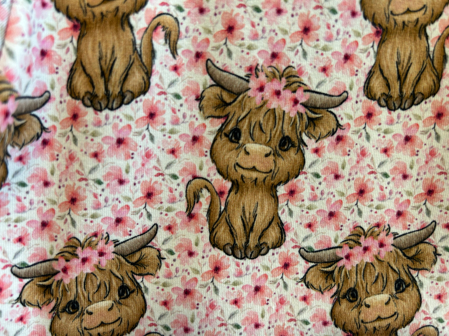 Highland Cow Dress - Size 2