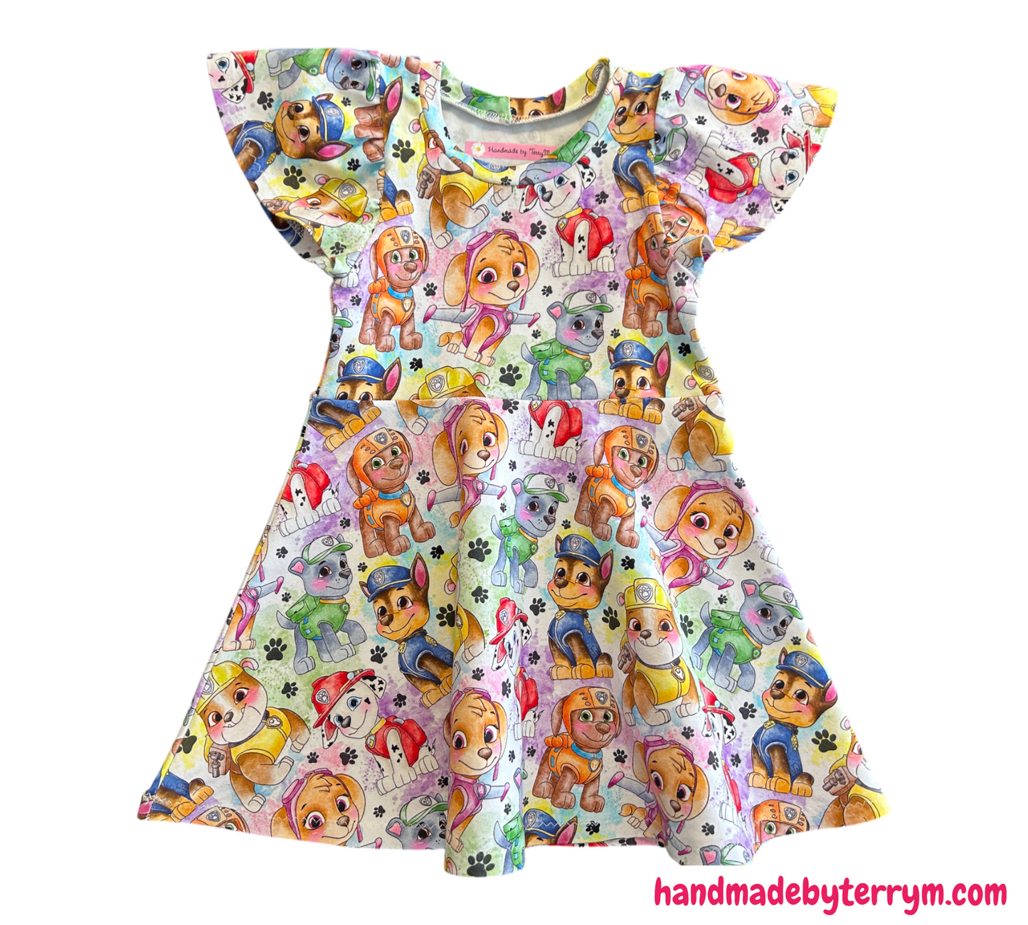(1450) Puppy Dress - Size 2