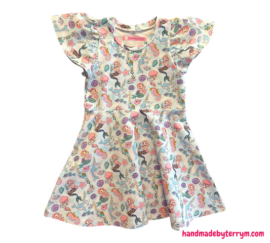 (1475) Mermaid Dress - Size 3