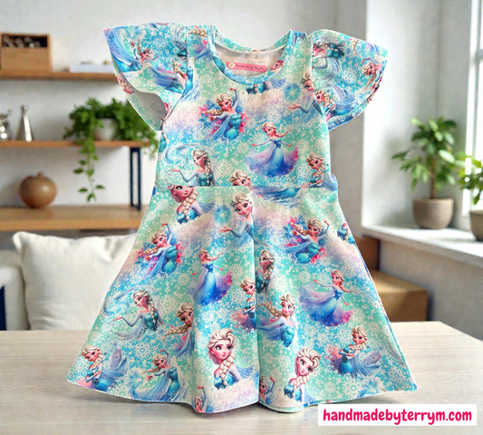 Ice Queen Dress - Size 3