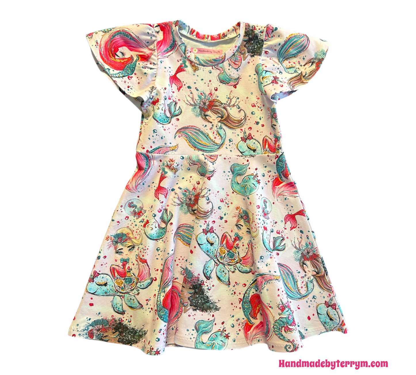 (1504) Mermaid Dress - Size 5