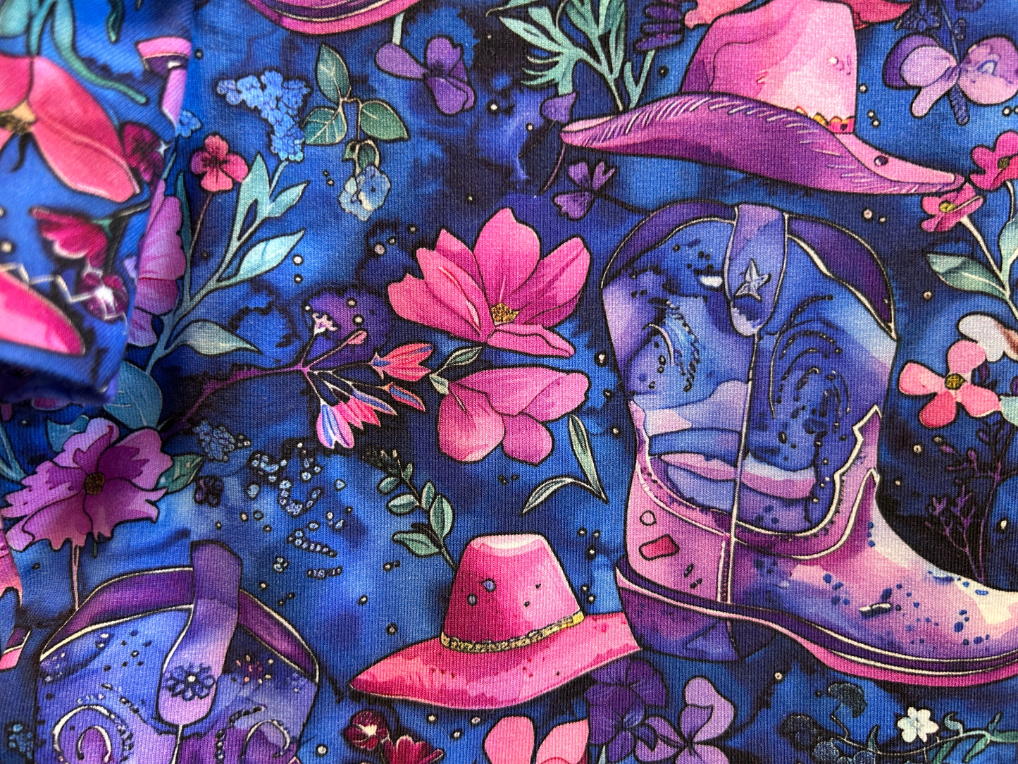 (1493) Cowgirl boots'n'hat Dress - Size 5