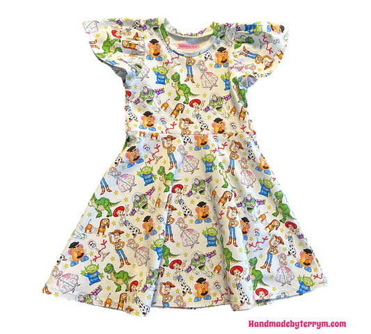 Andy's Toys Dress - Size 5
