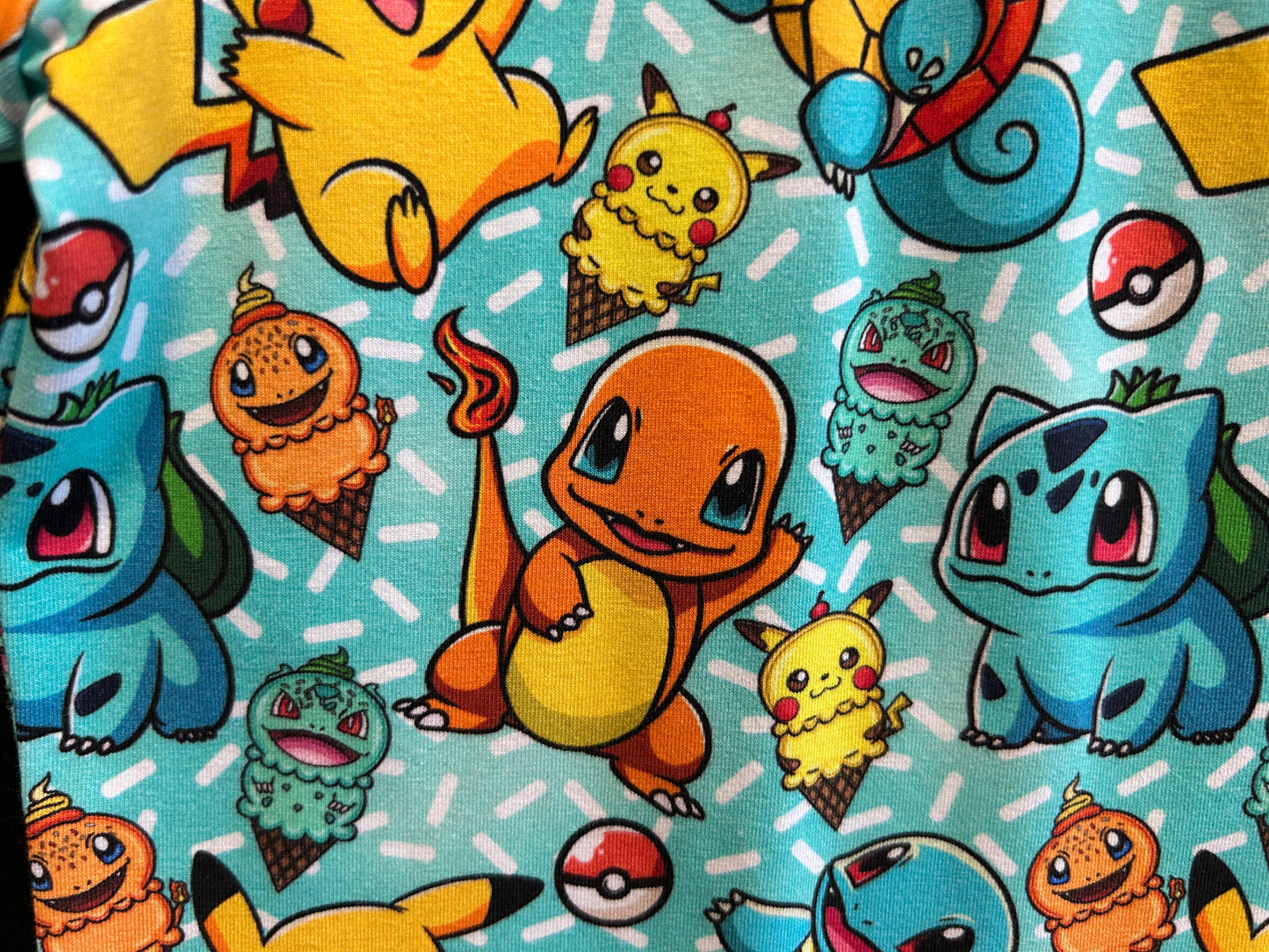 (1521) Pocket Monster T-Shirt & Shorts Set - Size 1