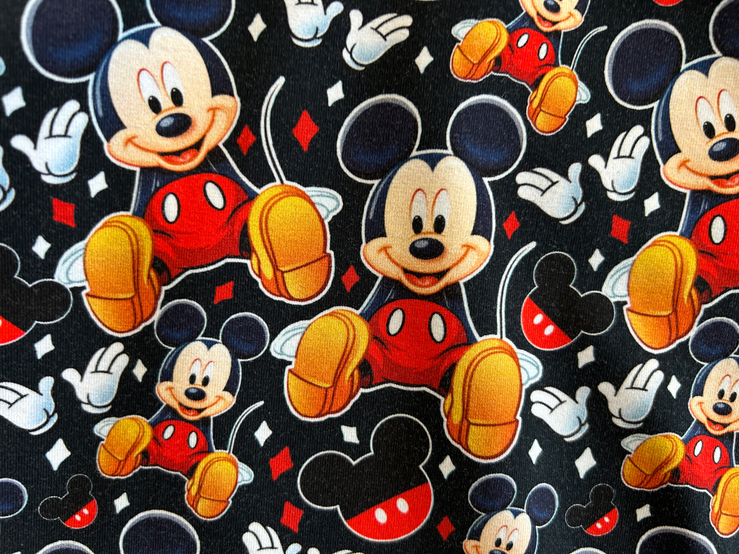 (1533) Mouse T-Shirt & Shorts Set - Size 2