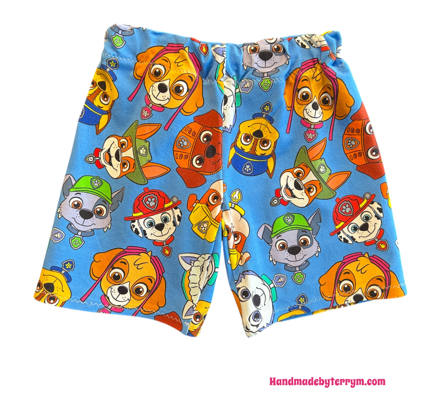 (1547) Pups T-Shirt & Shorts Set - Size 3