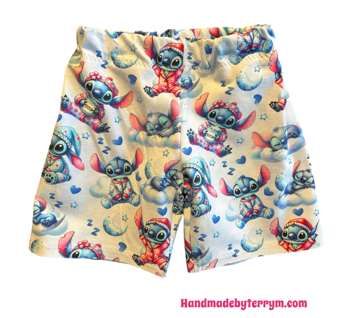 (1560) Sleepy Alien T-Shirt & Shorts Set - Size 1