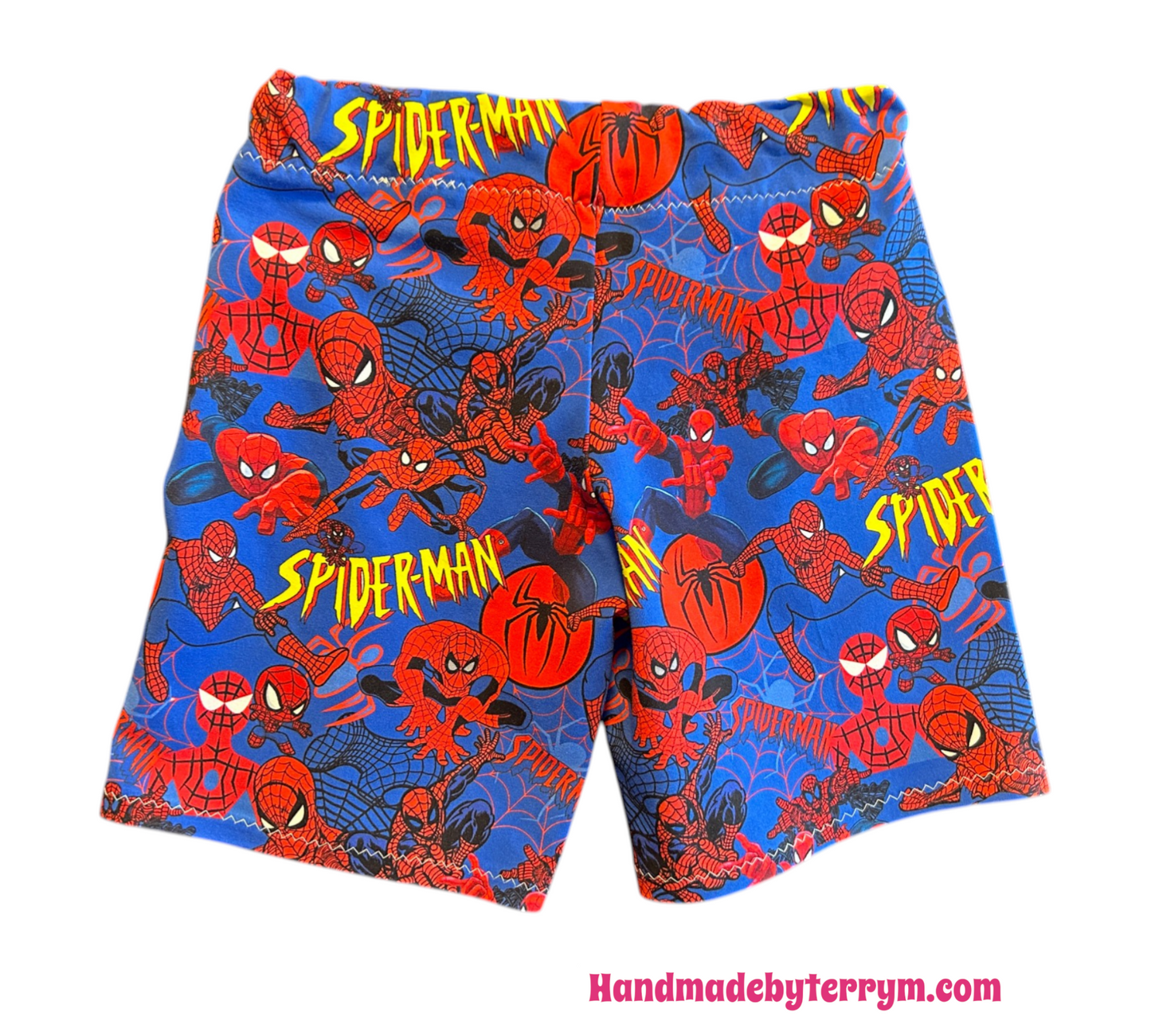 (1554) Spiderdude T-shirt & Shorts Set - Size 4