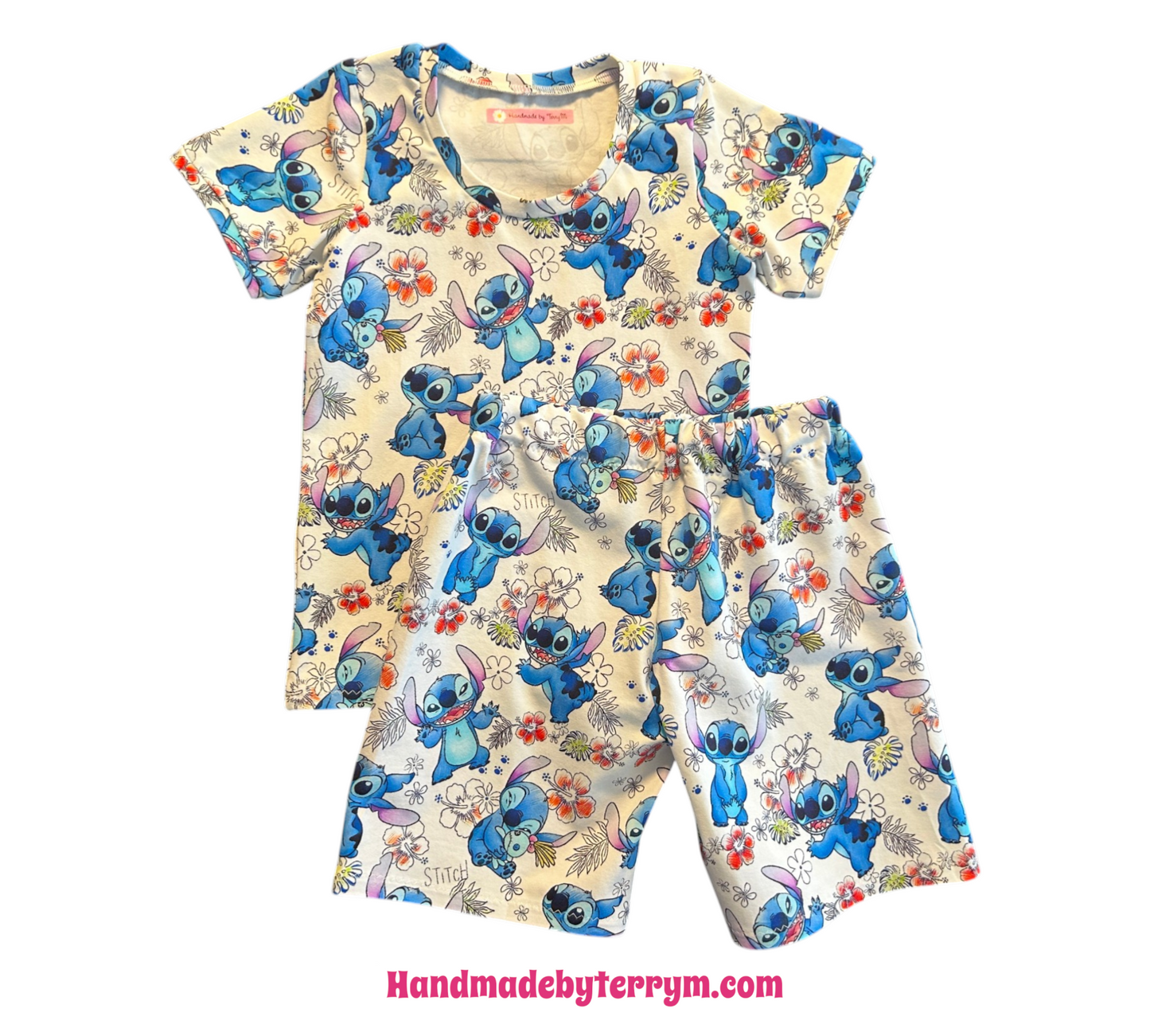 (1569) Alien T-Shirt & Shorts Set - Size 5