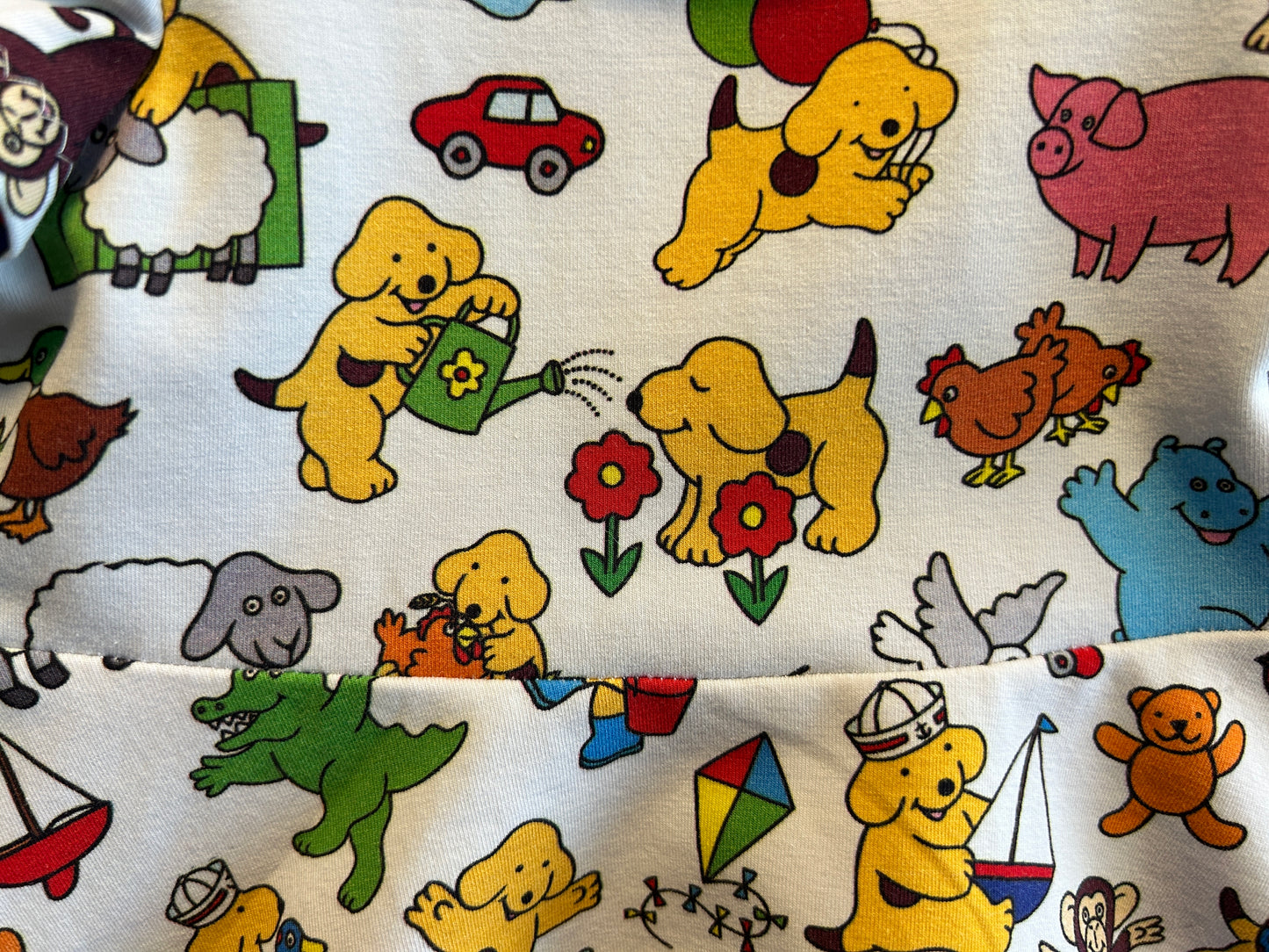 (1576) Cute Puppy Dress - Size 1