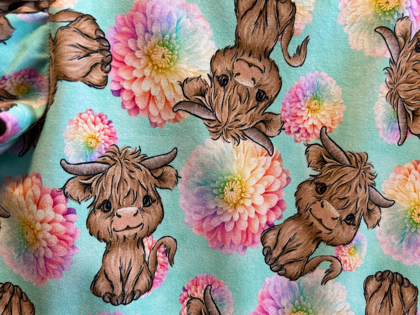 (1600) Cow Dress - Size 6