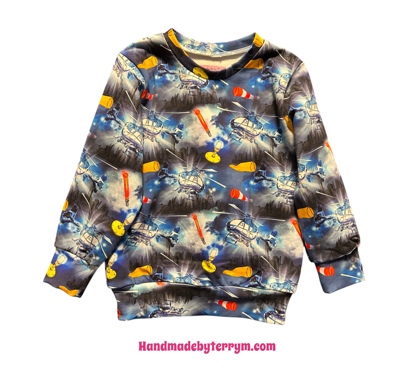 (1618) Helicopter Jumper - Size 3