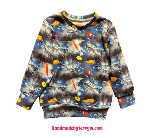 (1618) Helicopter Jumper - Size 3