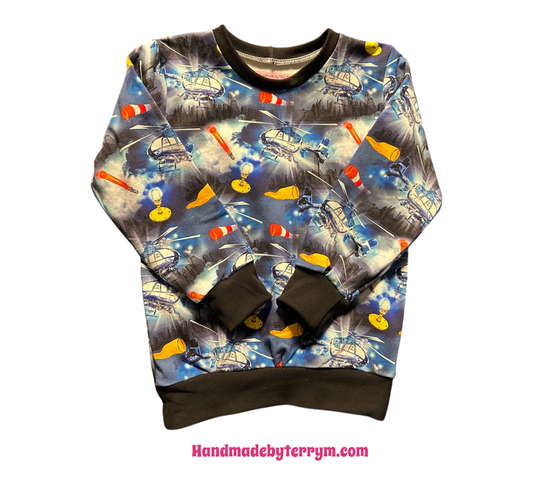 (1617) Helicopter Jumper - Size 4