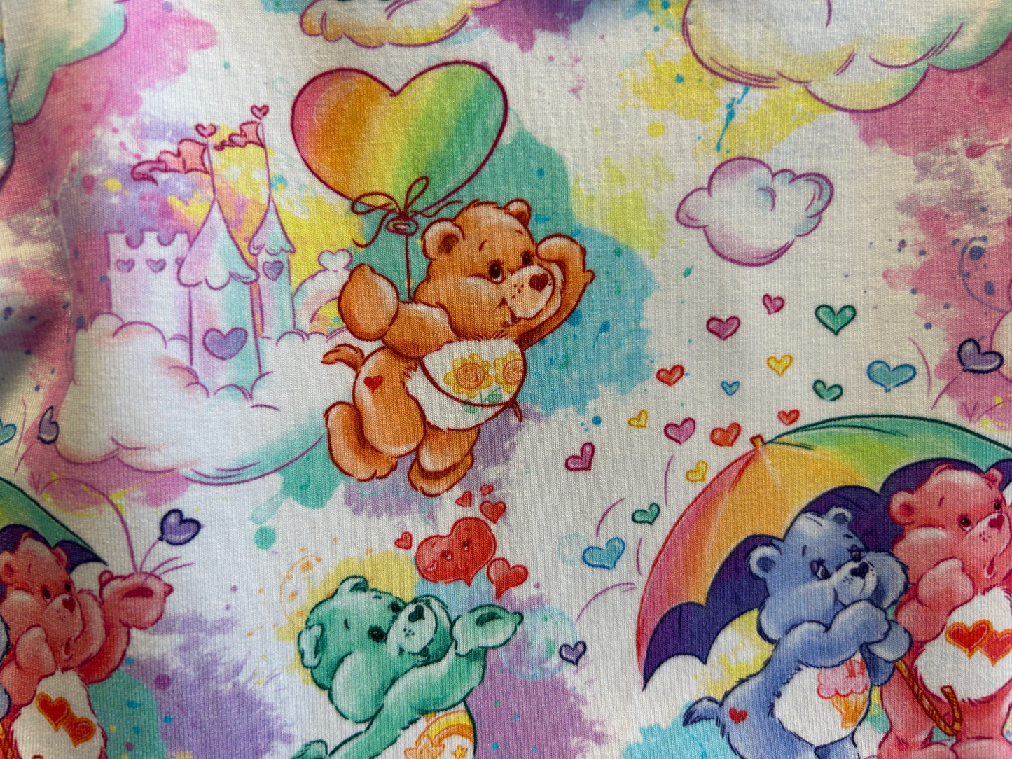 (1621) Cute Bright Bear Dress - Size 4