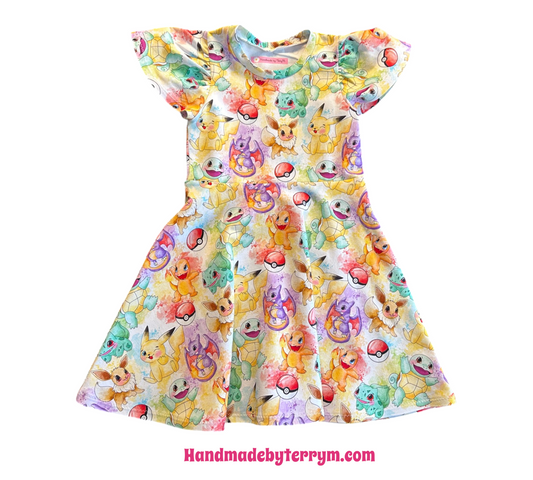 (1643) Poke Dress - Size 5