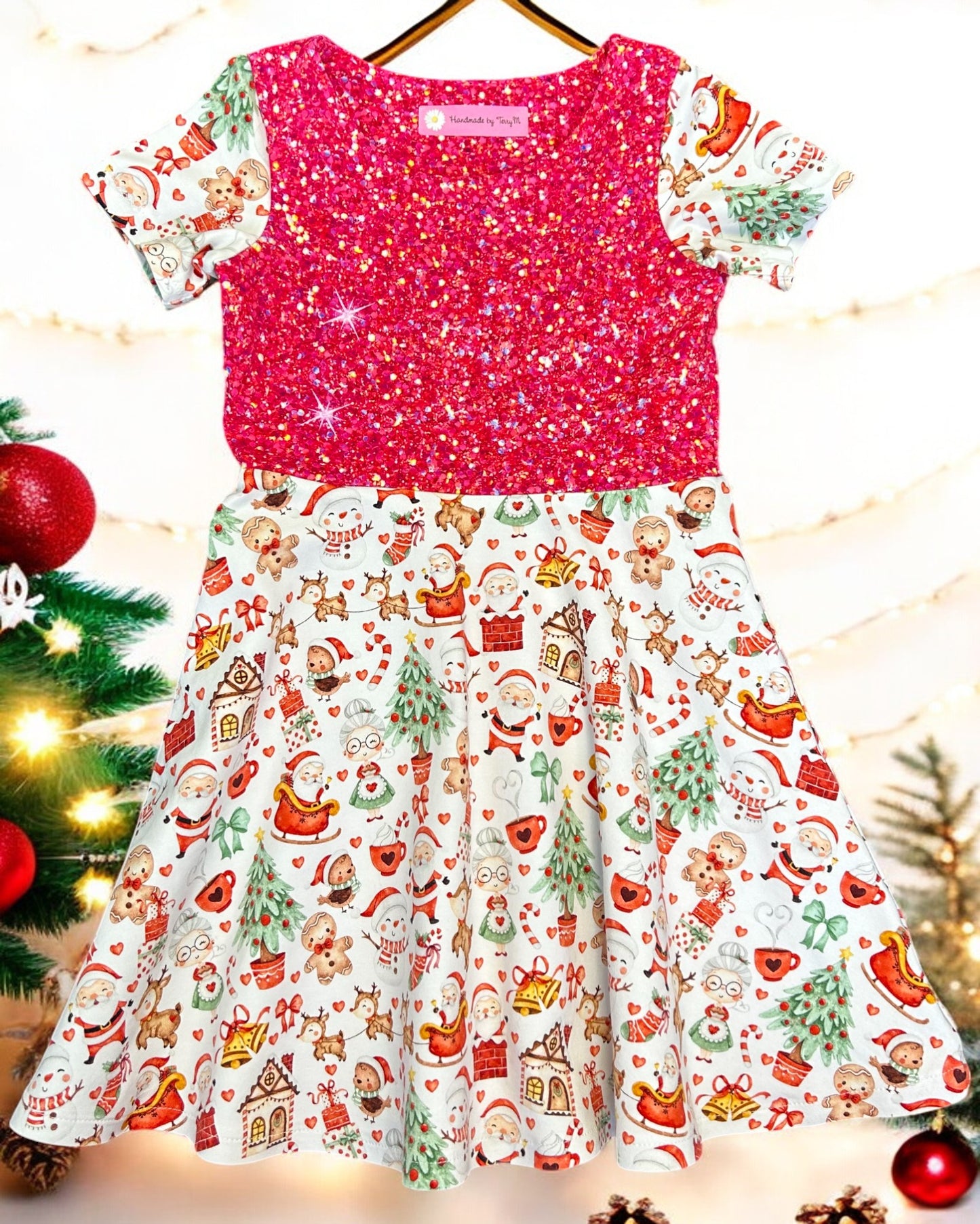 Christmas Santa Dress - Size 5