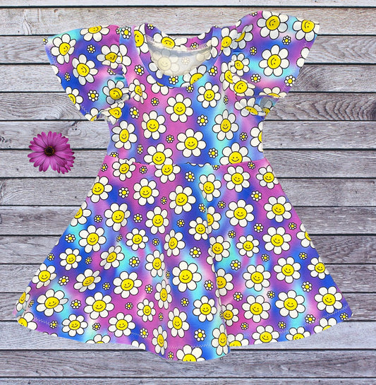 Smiling Daisies Dress -  Size 1