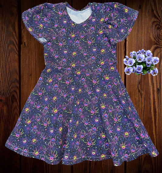 Cool Spider Dress -  Size 6