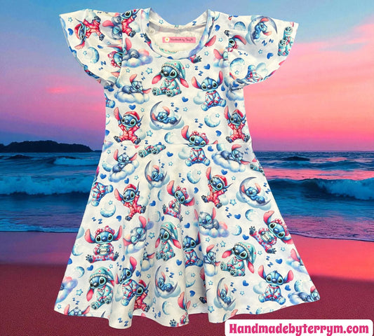 Sleepy Stitch Dress - Size 3