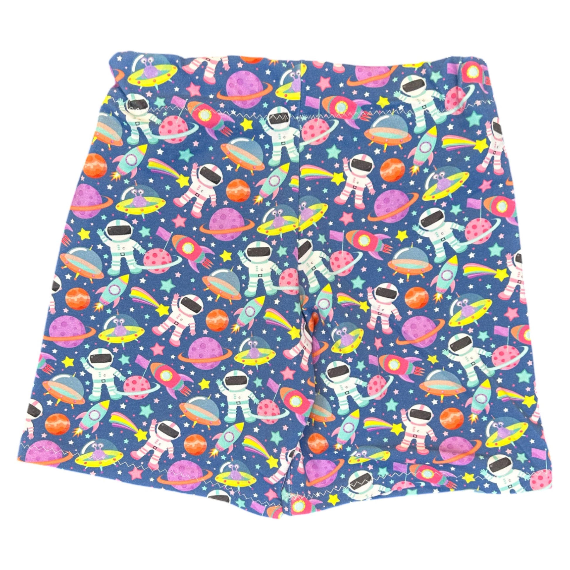 Astronaut kids outfit – size 2
Handmade space T shirt and shorts set
