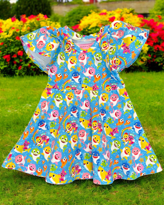 Baby Shark Dress - Size 1