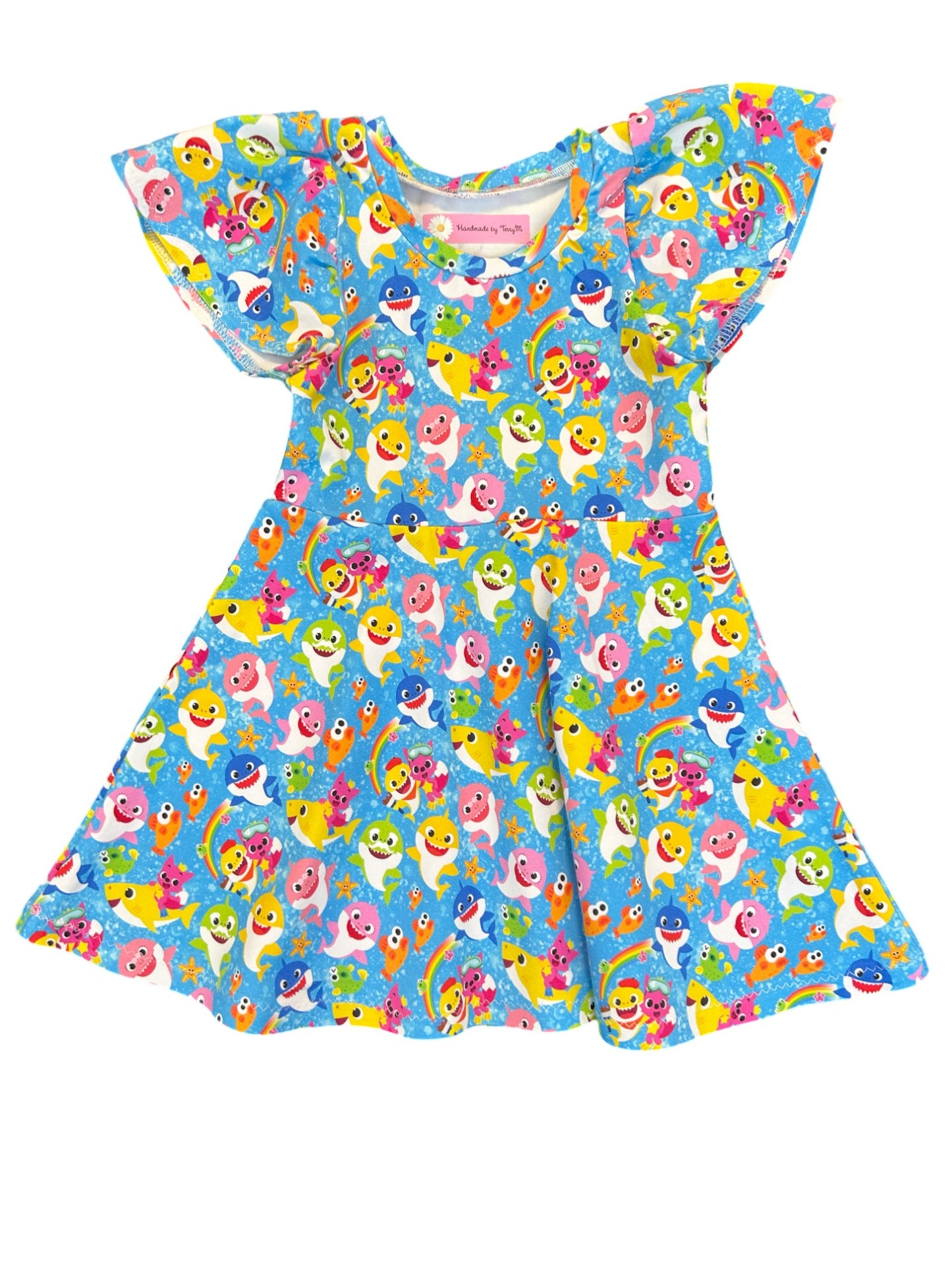 Baby Shark Dress - Size 2