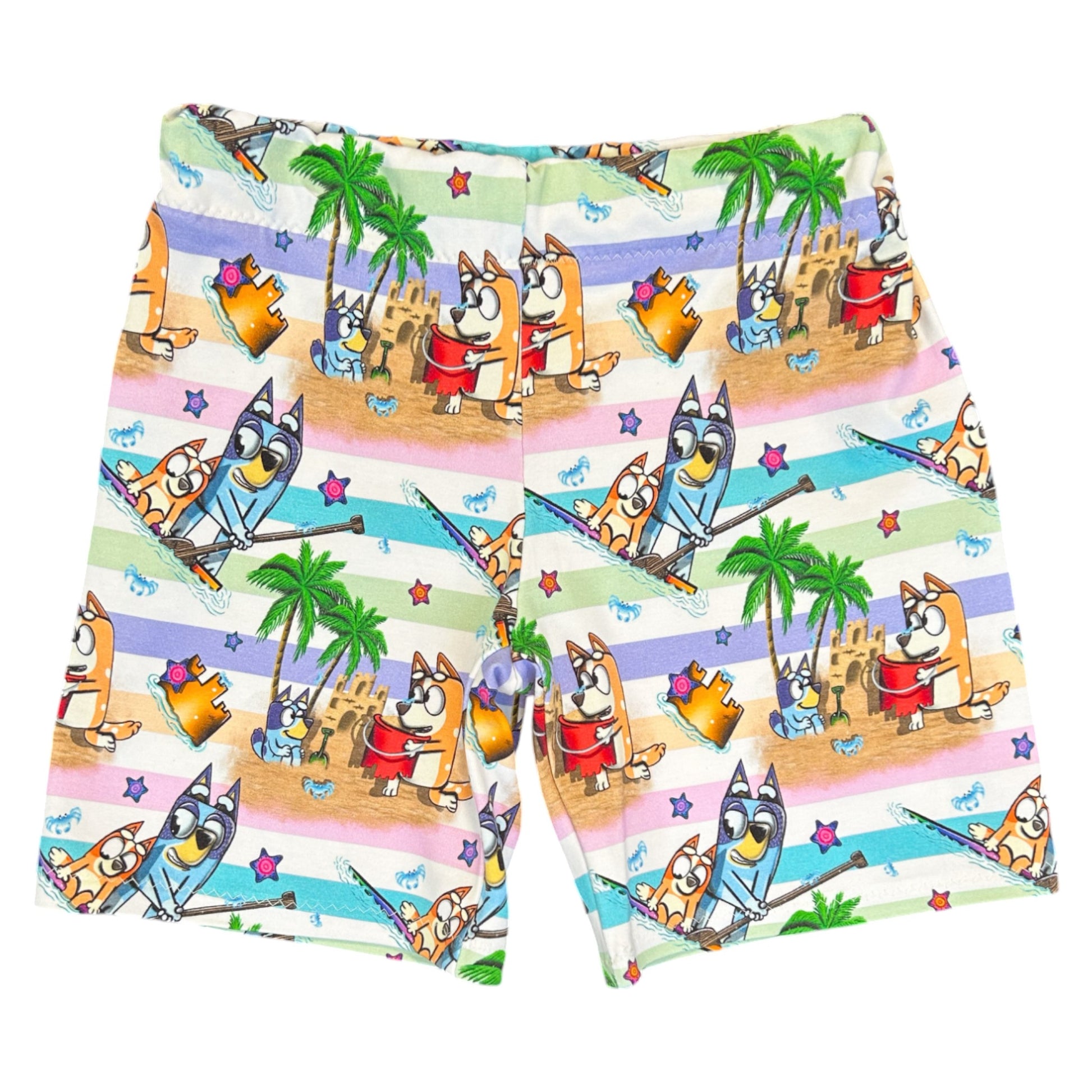 Beach dog kids outfit – size 4
Handmade summer dog T shirt and shorts set
